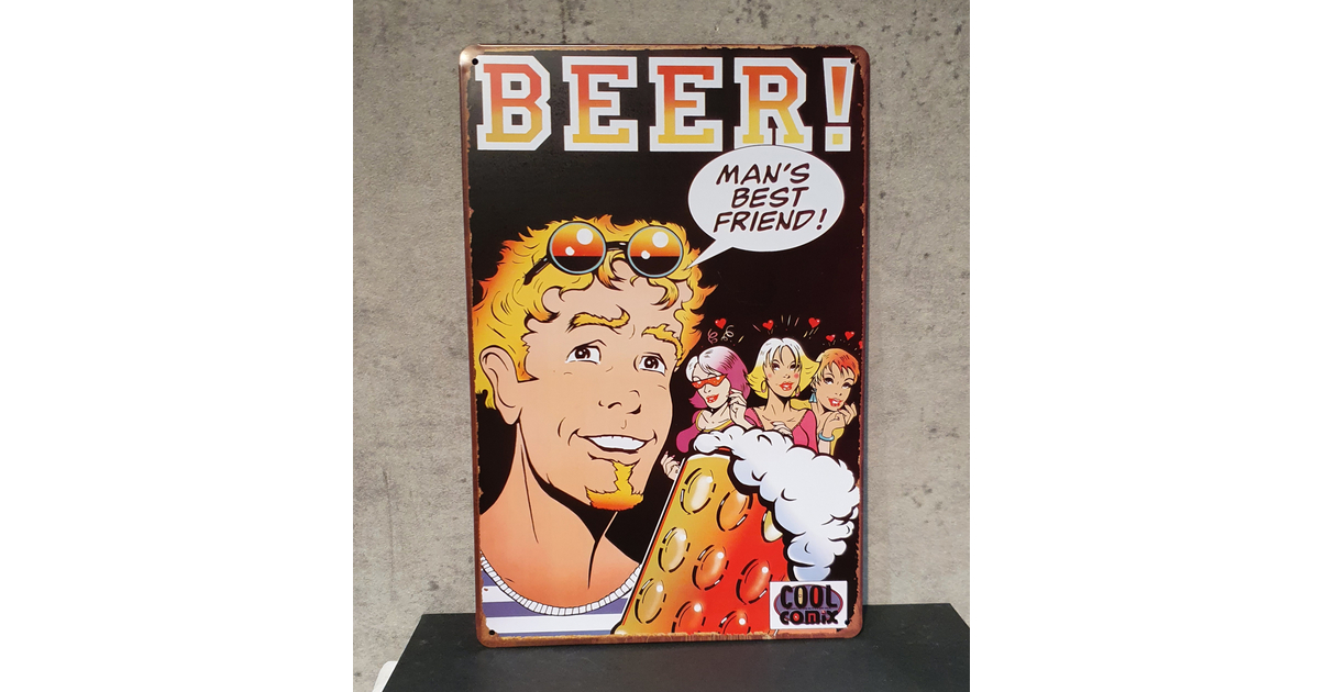 Plaque Métal Beer Bd Plaques Metalbar And Humour Inexmob 